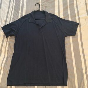 Lululemon Metal Vent Teck Polo, navy blue, XL
